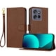 thumbnail image 1 of Funda Cartera para Motorola Moto Edge 50 NEO Tarjetero Soporte Magnético y Correa Marrón, 1 of 5