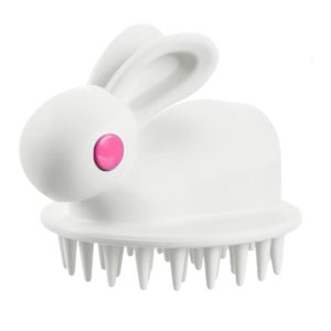 Ioensy - Cabello Cuero Cabelludo Masajeador Champú Cepillo Lindo Para El Cuidado Del Cuero Cabelludo Niños Hombres Mujeres Blanco