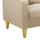 thumbnail image 3 of Sofa New Retro 3CG Felpa 01 Beige, 3 of 6
