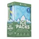thumbnail image 1 of Paquete de 4 paquetes de hielo delgados RIDGECOOL para loncheras y hieleras, 1 of 7