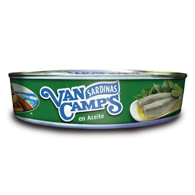 Sardina Aceite Lata Drenado 306 G - Neto 425 G Van Camp'S