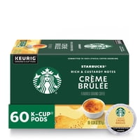Cápsulas De Café Starbucks Crème Brûlée Flavor 60 Cápsulas Keurig