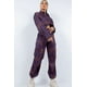 thumbnail image 3 of Conjunto de Camisa Corta y Pantalón Cargo Color Ciruela S, 3 of 5