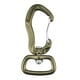 thumbnail image 1 of Ojo Giratorio Gancho De Presión Clip De Mosquetón Clip De Conector De Tienda Colgante Clip Bronce, 1 of 3