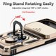 thumbnail image 3 of Funda Resistente Anillo Soporte iPhone 17 Air Privacidad Cámara Montaje Magnético Oro, 3 of 6