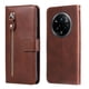 thumbnail image 1 of Funda con Cremallera para Realme 14 Pro Plus, Carcasa Cartera de Cuero PU con Soporte y Tarjetero, 1 of 5