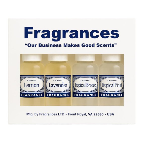 Fragrancias para aspiradora Fragrances Limited – Pack de 4 unidades (59 ml)
