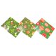 thumbnail image 3 of Juego De 3 Uds De Papel De Regalo 51x75cm Dise?os únicos Hechos A Mano Para Caja De Regalo Fiesta Verde Sin Santa, 3 of 5