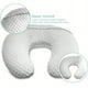 thumbnail image 4 of 1pc Minky Nursing Pillow Cover, Nursing Pillow Cover Plush Breast Feeding Pillow Cover Soft Snug For Infant Baby Boy Girl, 4 of 5