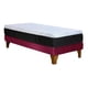thumbnail image 3 of Cama Europea Zen Top Spring 1.5 plaza Base Normal, 3 of 4