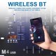 thumbnail image 2 of Mezcladora de audio Yamnweo DJ-M4 negra de 4 canales con Bluetooth y USB, 2 of 9