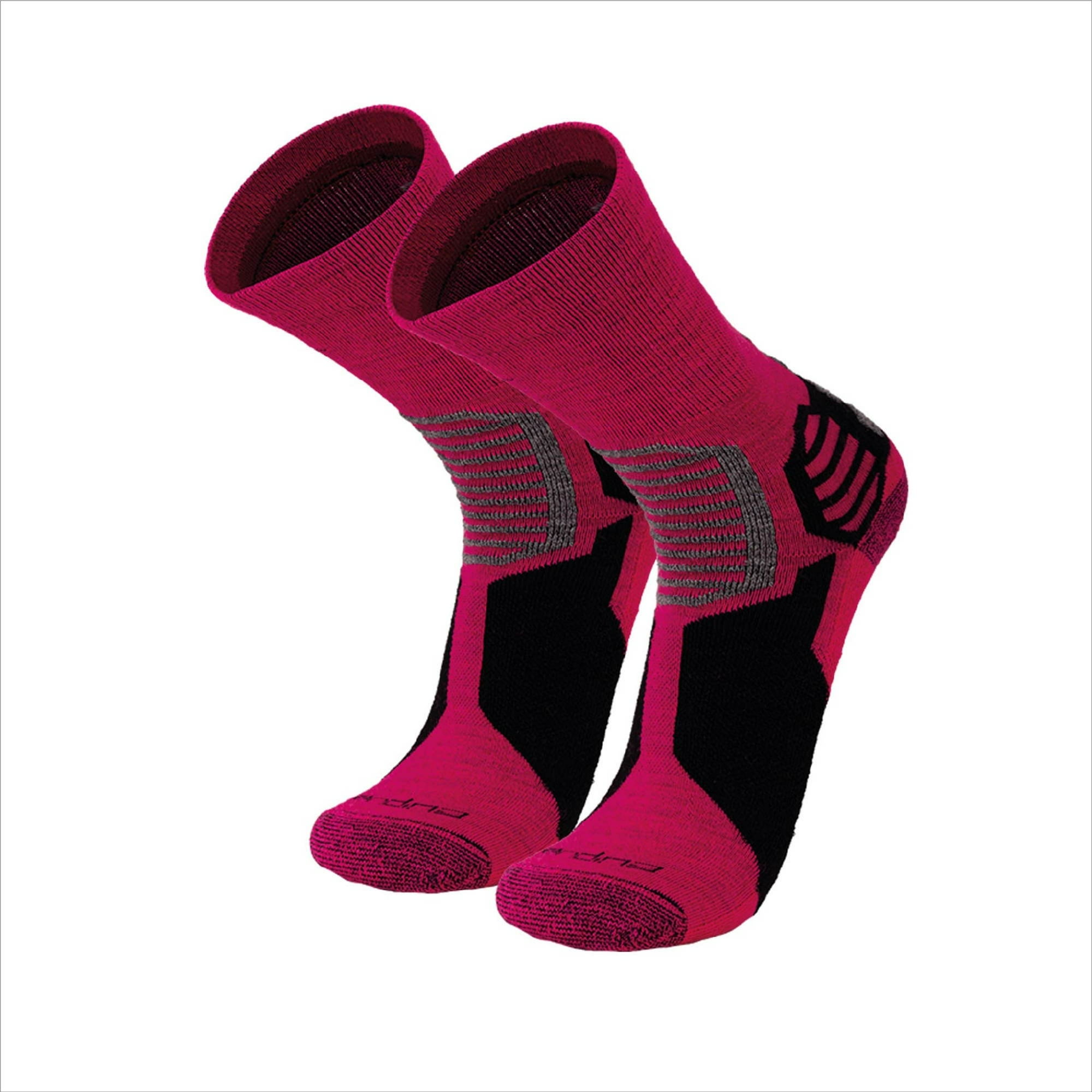 Andina Outdoors - Calcetines Térmicos Acolchados Para Hombre Mujer De Alpaca Y Merino - Medias Para Senderismo Y Outdoor