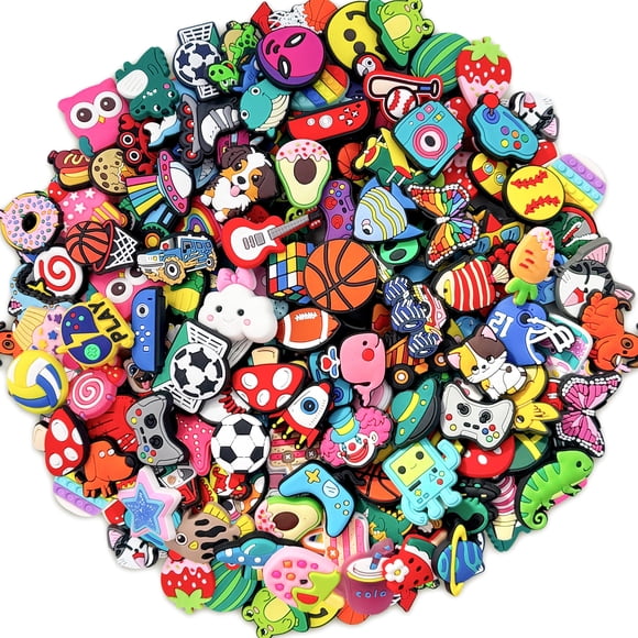 Charms para Zapatos Kieralvy 100 piezas – Pins de decoración misteriosa