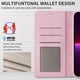 thumbnail image 2 of FOXDOCK Funda Tipo Cartera Floral para iPhone 13 ,Funda con Tapa de Cuero PU, Protección Antigolpes con Ranuras para Tarjetas y Soporte, 2 of 5