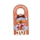 thumbnail image 2 of Pomo De Puerta De Madera De Navidad, Cartel Colgante Decorativo Para Decoración De Fiesta De Granja, Ciervo, 2 of 5