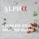 thumbnail image 2 of Protector anti salpicaduras ALPHA LIVING 33 cm con asa roja, 2 of 6