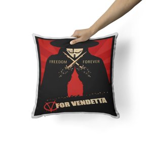 Creango - Cojin Decorativo V De Venganza