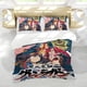 thumbnail image 5 of Gurren Lagann Conjunto de sábanas temático, trío de piezas, cómodo y amigable con la piel, diseño único, regalo de decoración para el hogar para familiares, amigos y fans,173cm *218cm, 5 of 6