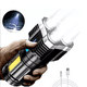 thumbnail image 3 of Linterna Led Luz Blanca 4 Núcleos Alcance 500 M Recargable, 3 of 3