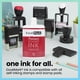 thumbnail image 3 of Tinta de recarga para sellos ExcelMark Premium, 60 ml, a base de agua, color rojo, 3 of 6