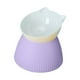 thumbnail image 5 of Cuenco Inclinado Para Gatos Comedero Elevado Para Mascotas Con Alimentador De Pie 14,5 Cm X 13 Cm Morado, 5 of 5