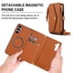 thumbnail image 2 of Para Samsung Galaxy A15 4G / 5G [Bloqueo RFID] Multifuncional 2 en 1 Funda Tipo Billetera de Cuero PU Suave con Tapa Magnética, Múltiples Ranuras para Tarjetas, Bolsillo con Cierre, con Correa de, 2 of 8