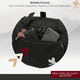 thumbnail image 5 of Bolso Deportivo Gym Viaje Duffel 32 Litros Impermeable 3en1, 5 of 8