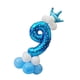 thumbnail image 2 of Conjunto De Columna De Globos De Corona De Todos Los Números Decoración De Fiesta De Feliz Cumplea?os Número 9, 2 of 4