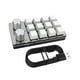 thumbnail image 5 of Teclado De Programación One Handed One Click Start Para Juegos PC Laptop White, 5 of 5