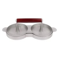 Genérico - Molde Prensa Hamburguesas Doble Tamaño Perfecto Cocina Rondon