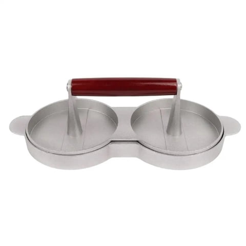 Genérico - Molde Prensa Hamburguesas Doble Tamaño Perfecto Cocina Rondon