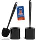thumbnail image 1 of Cepillo de Inodoro Holaloha Pack de 2 Negro – Ahorro de Espacio, 1 of 7