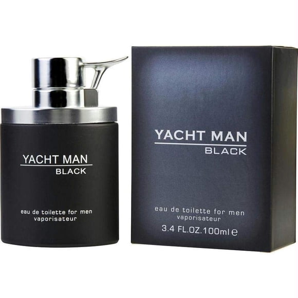 Perfume Myrurgia Yacht Man Black Eau de Toilette para hombre, 100 ml