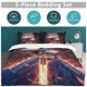 thumbnail image 5 of Fate Stay Night Anime Home Bed 3-piece Set Classic Japanese Anime Polyester Wash Student Dormitory Set, 5 of 5