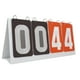 thumbnail image 4 of Flip Number Score Board Marcador Deportivo Para Baloncesto Voleibol Fútbol Rojo Y Gris, 4 of 5
