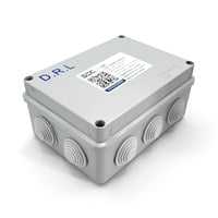 Drl - Caja Estanca Derivación Ip40 Pvc 150X110X70Mm Conos Sec Gris