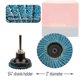 thumbnail image 4 of Disco con solapa RENOTEC, 30 unidades, circonitas de alta densidad, 5,1 cm, grano 80, 4 of 7