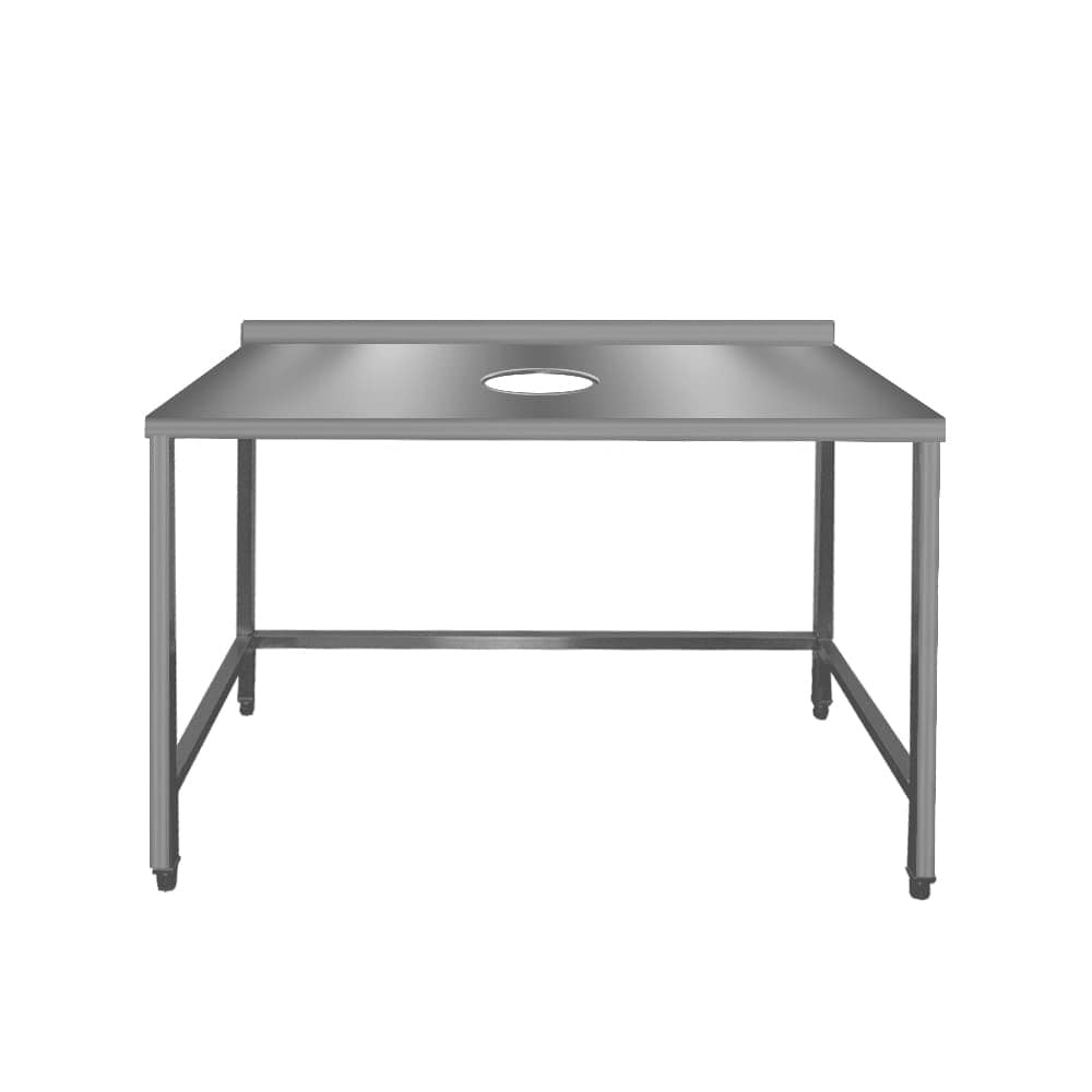 Imahe - Mesón Desconche Acero Inox Medida 120 X 60 X 85 Cm