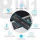 thumbnail image 5 of Batería AN·GWEL KB06XL 11,55 V 79,2 Wh para HP Spectre X360, 5 of 7
