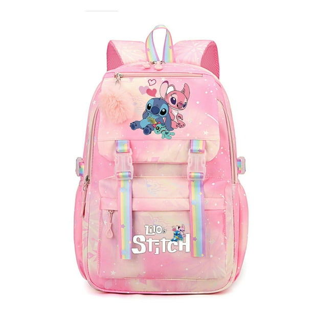 Lilo And Stitch Large capacity Waterproof Backpack for School Kawaii Anime cosplay bag Travel Bag School Student Girl Gift