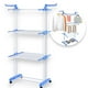 thumbnail image 1 of Tendedero 3 Niveles Colgador Ropa Organizador Plegable, 1 of 4