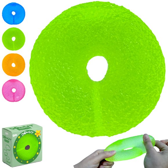 Bola Antiestrés Premium Kiedle Donut sin Olor y No Tóxico