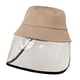 thumbnail image 4 of Para Bebés Y Ni?os Anti-escupir Sombrero Protector Tapa Cubierta Exterior Seguridad Café, 4 of 5