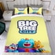 thumbnail image 4 of Gran Ciudad del Árbol Conjunto de sábanas temático, trío de piezas, cómodo y amigable con la piel, diseño único, regalo de decoración para el hogar para familiares, amigos y fans,140cm *210cm, 4 of 6