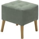 thumbnail image 3 of Pouf Alemania Verde Agua Altea 42x42x43 cm, 3 of 3