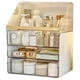 thumbnail image 1 of Estuche organizador de maquillaje Omeily, tamaño grande, diseño transparente, 1 of 7