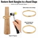 thumbnail image 2 of Kit HEYMOUS de mandril de madera para pulseras, martillo de goma y medidor de muñeca, 2 of 9