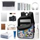 thumbnail image 3 of Babybus Baby Bus-theme Backpack, Campus style schoolbag Bookbag with Adjustable Shoulder Straps And Large Zip Compartment, Unisex Travel Bags., 3 of 6