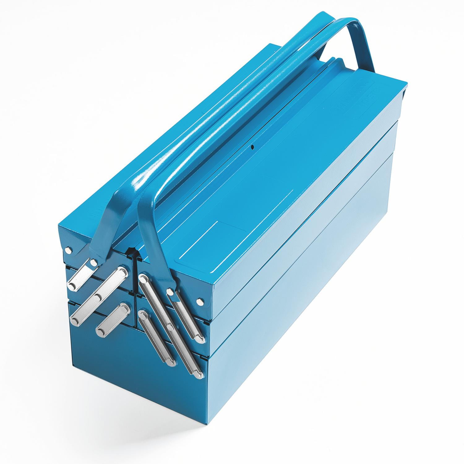 Caja Para Herramientas Tramontina 5 Cajones Azul Azul