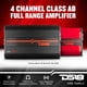thumbnail image 2 of Amplificador De Coche Sxe 1200 4 rd De Rango Completo Clase A b De 4 Canales, 2 of 8